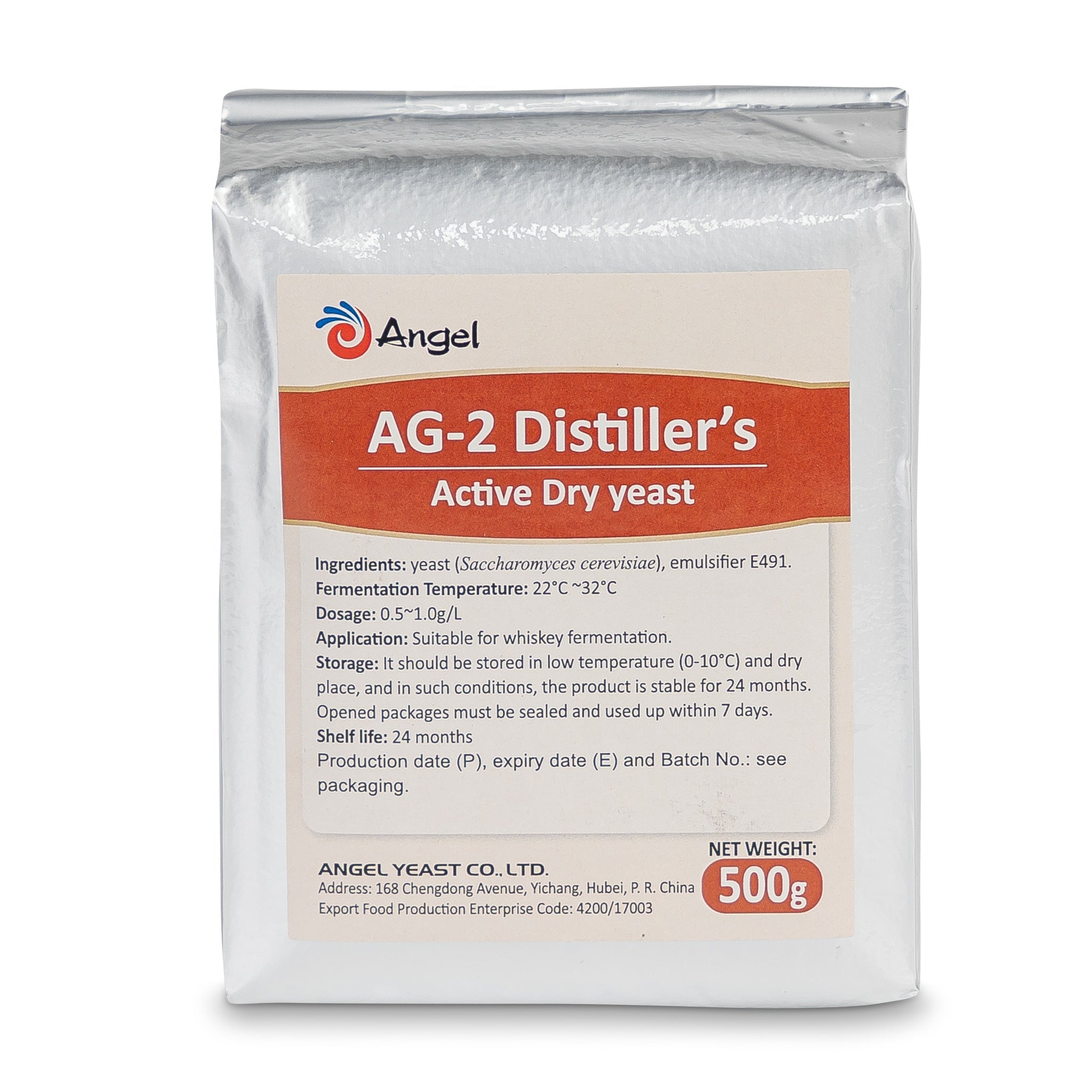 Angel AG-2 Distillers Yeast (USA)