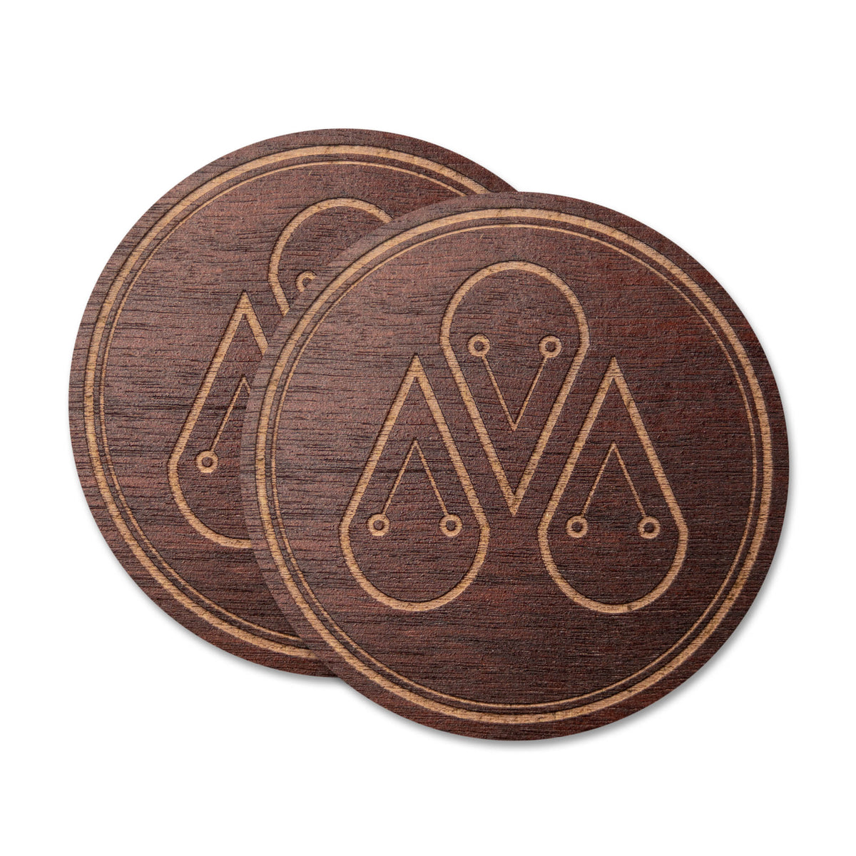 2 CTC Drink Coasters