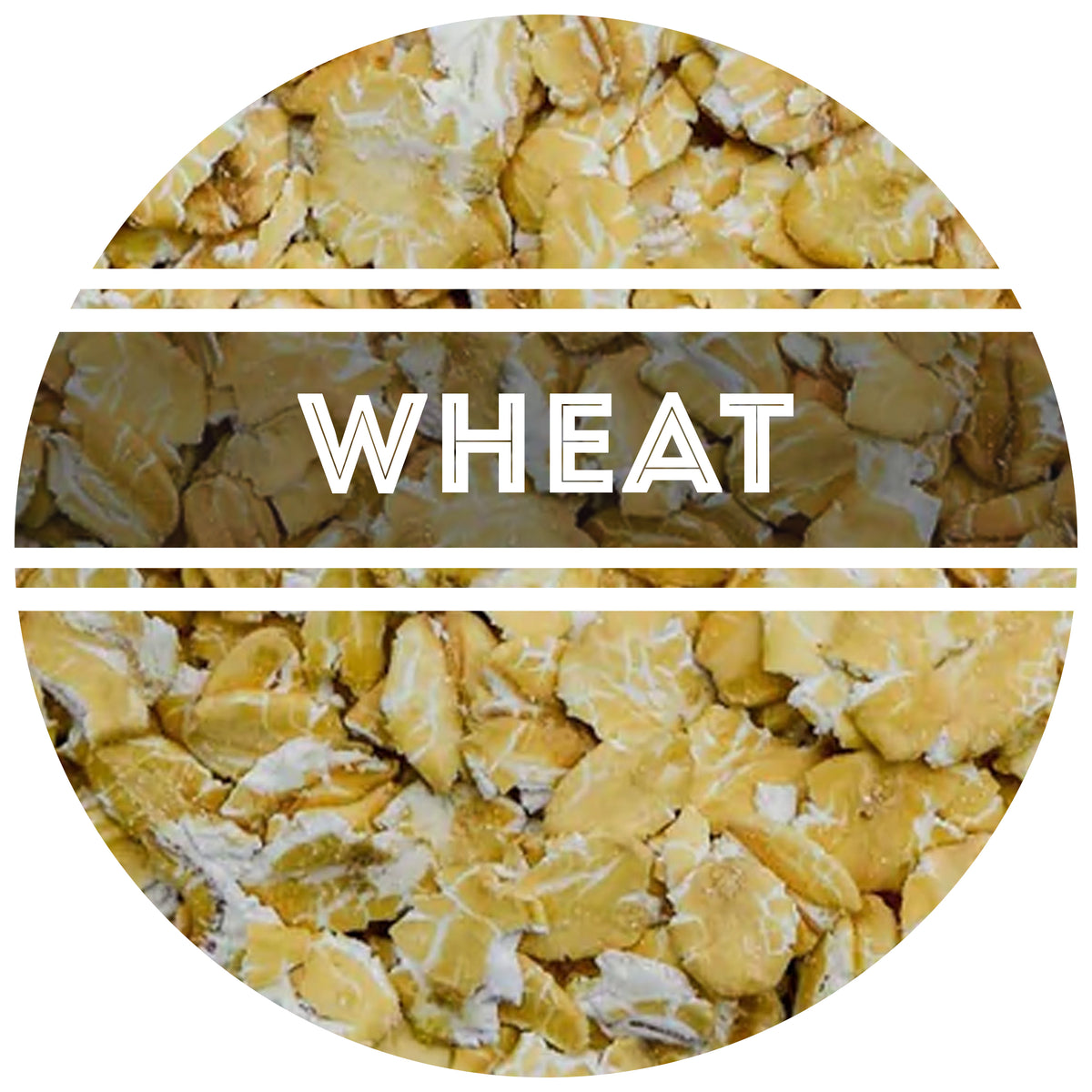 Flaked, Un-Malted Wheat