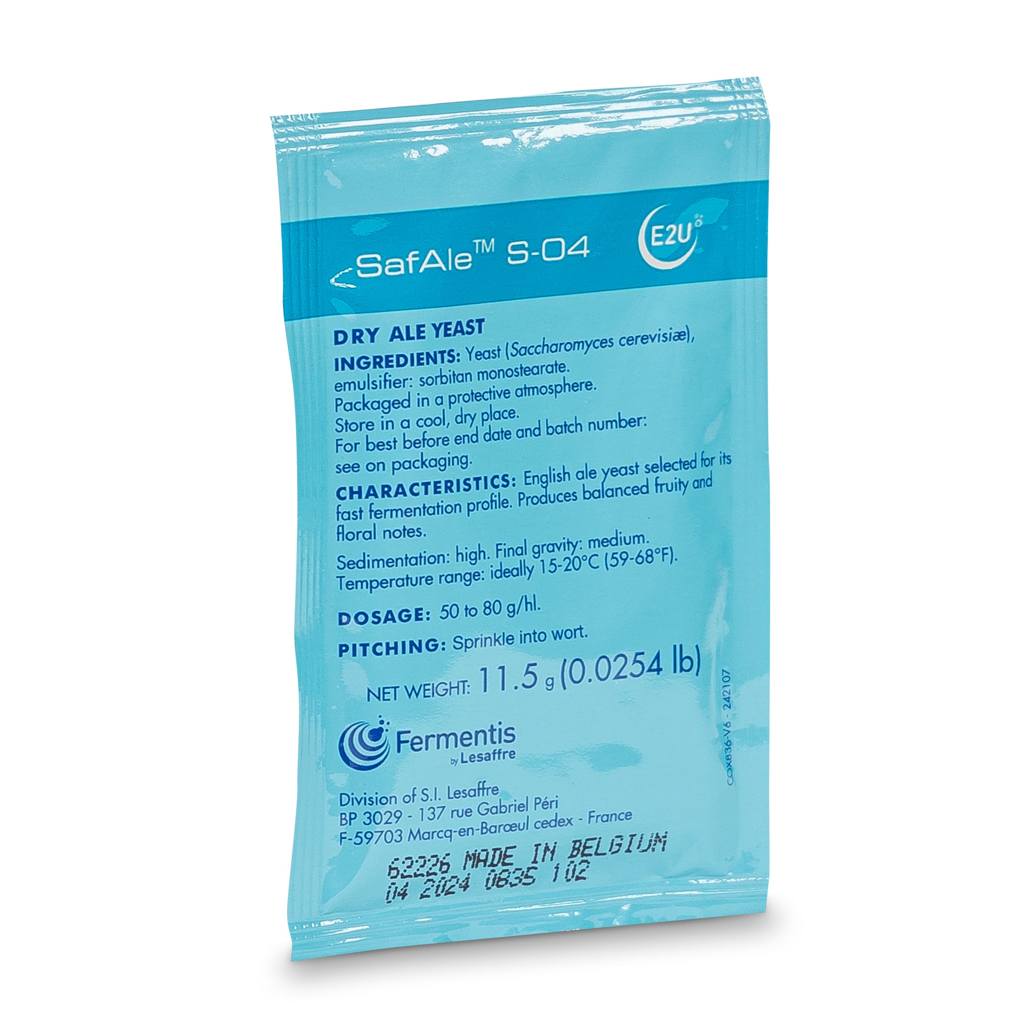 Safale S-04 English Ale Yeast